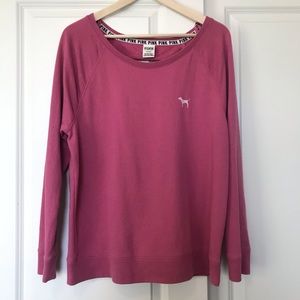 Victoria Secret PINK sweater pink open back